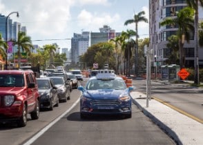 Ford Autonomous Vehicle Testing in Miami